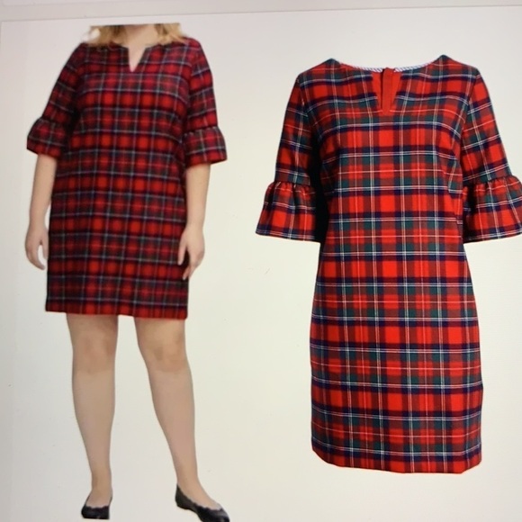 Vineyard Vines Plaid Greenwich Dress 20 - Picture 10 of 10
